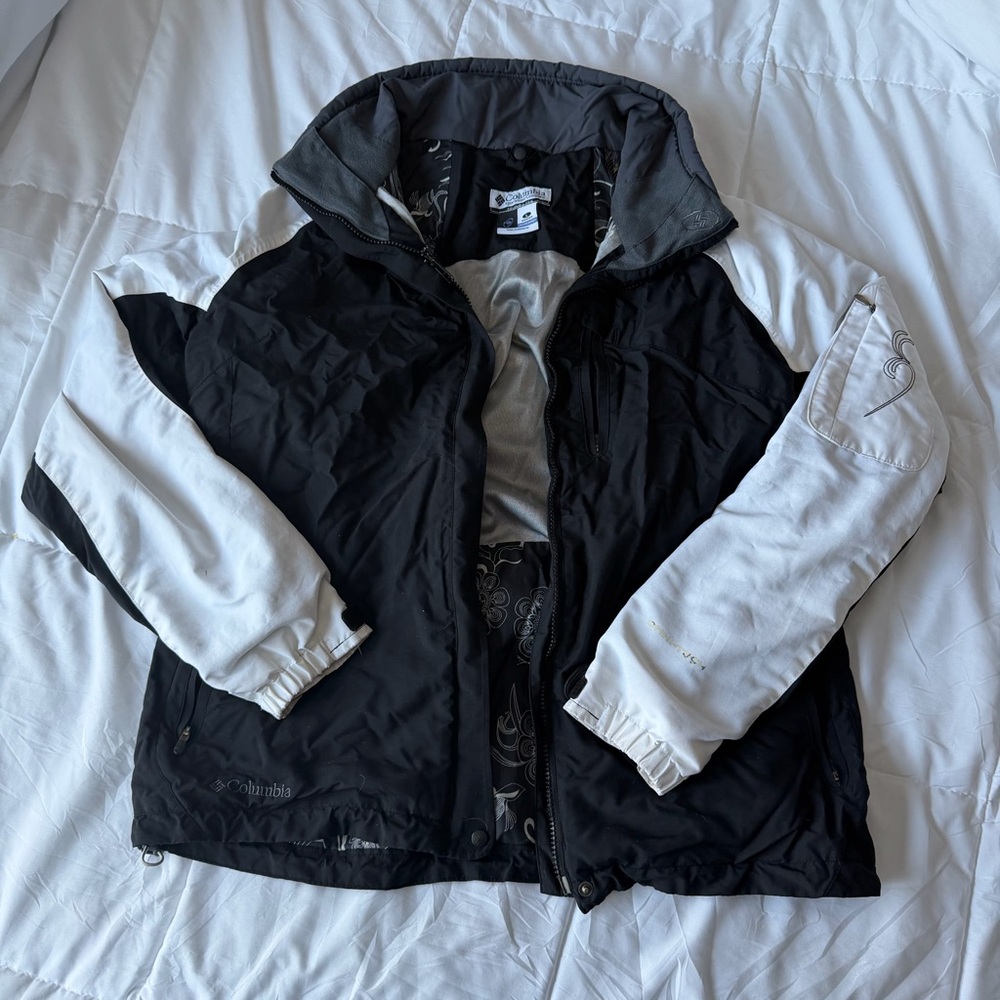 Columbia Black and Gray Jacket